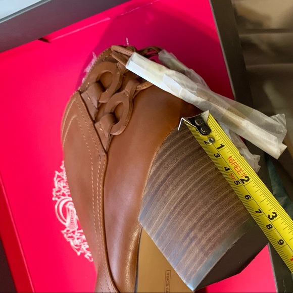 Vince Camuto Russet Mellia Leather Boots - Picture 5 of 5